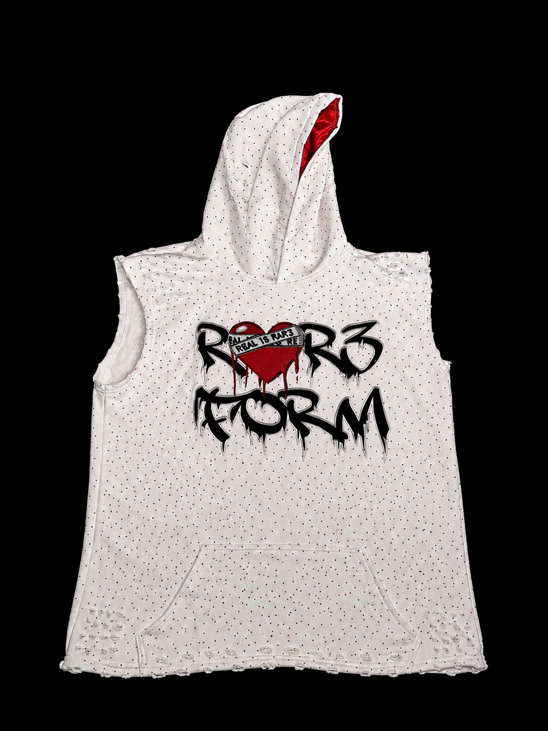 Real Is Rar3 Rhinestone Short Set