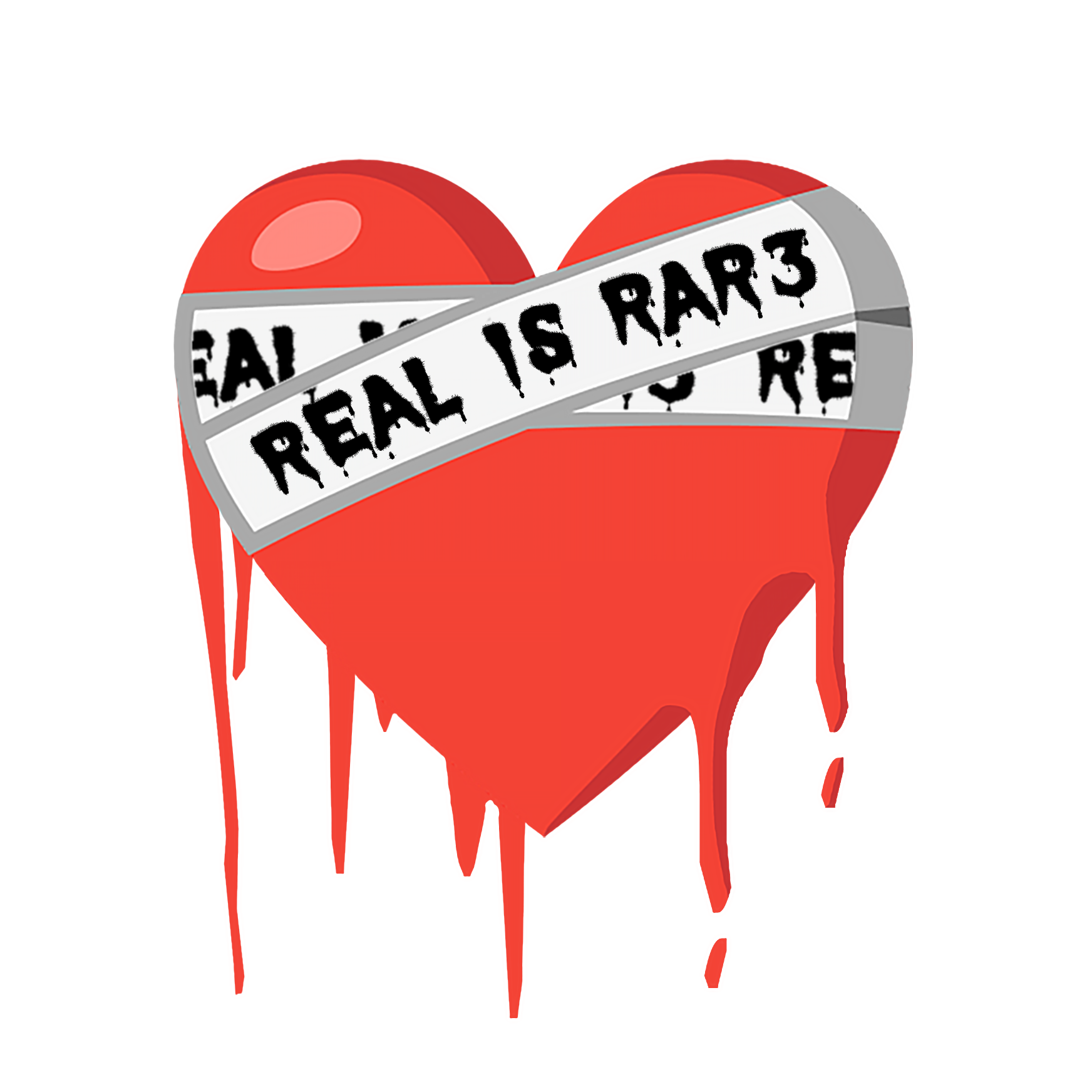 REAL IS RAR3 dripping heart